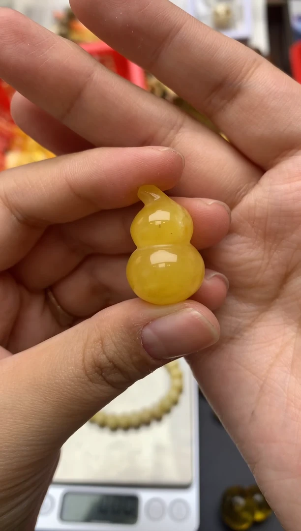 【闪购商品】琥珀珠宝奇石未镶嵌024琥珀蜜蜡 微瑕