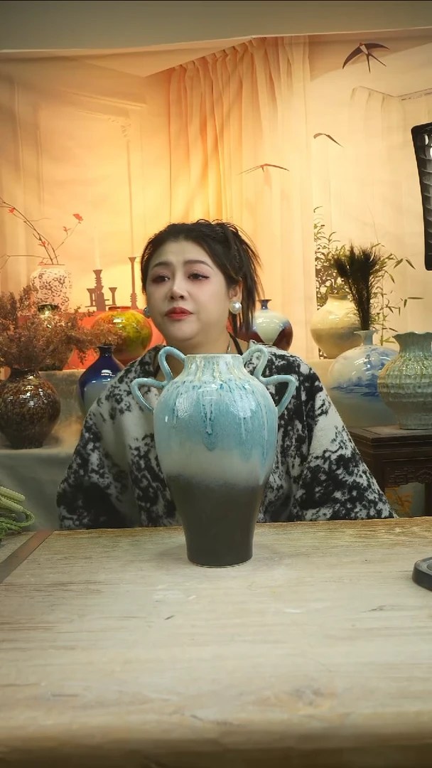 高度28口径7陶瓷花瓶