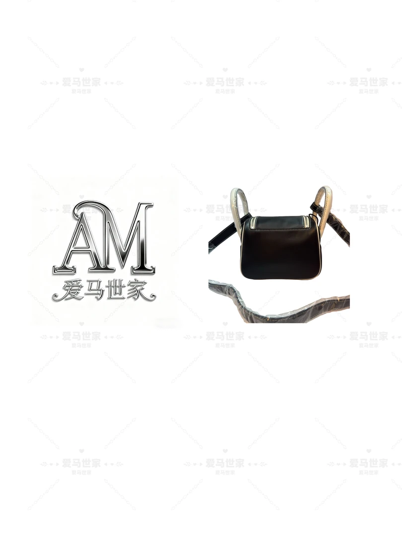 【黑色拼白色银扣】早秋新链条斜跨手拎女包【卡戴杉】30239