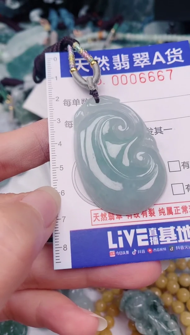 颈饰未镶嵌翡翠00006667