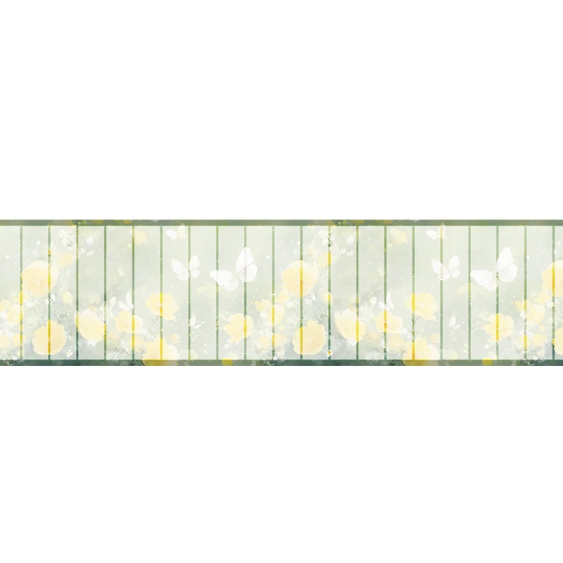 【蝶语韵笺     6cm竖行】  24号   蜡染长卷 34*10米