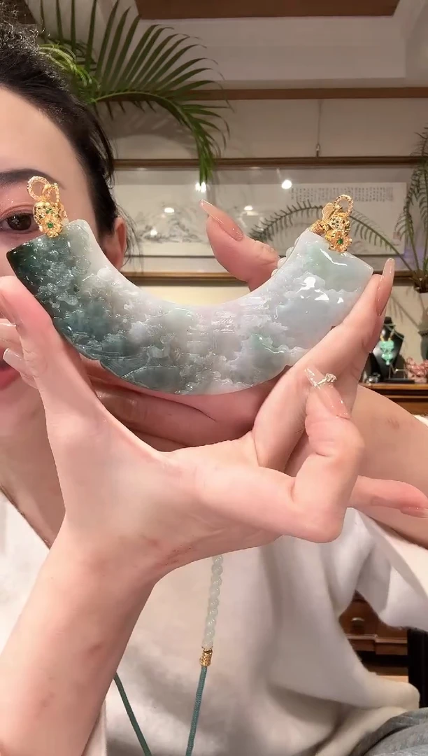 【闪购商品】翡翠颈饰未镶嵌国风