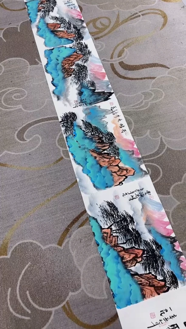 国画直播间姜老师的作品