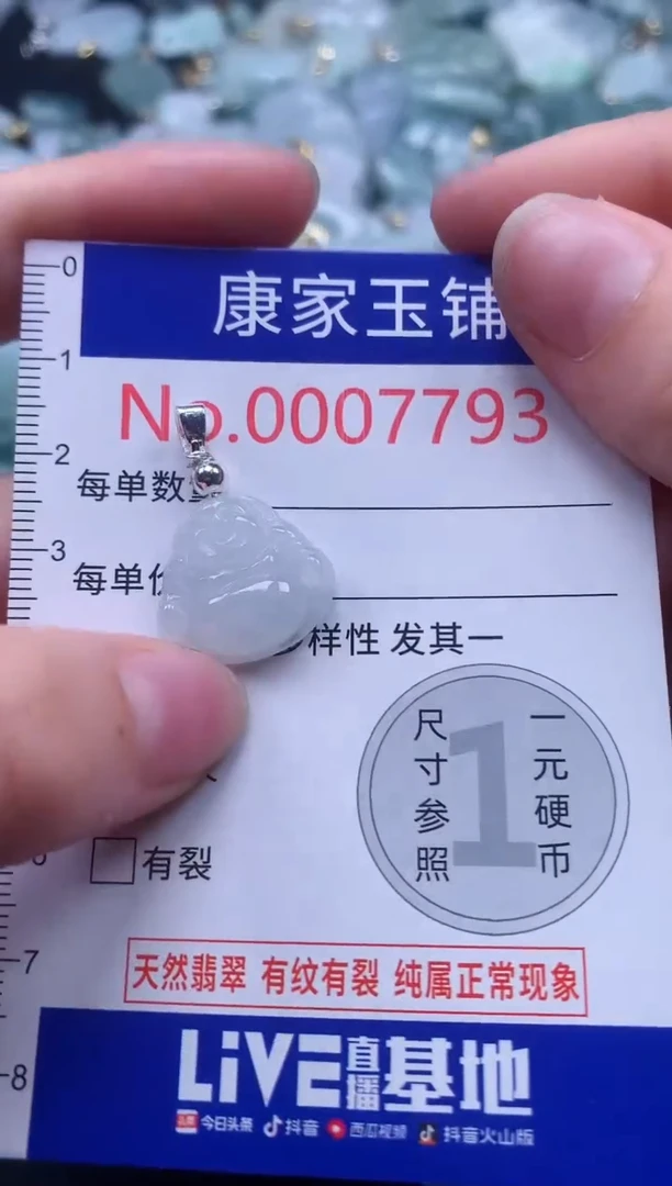 颈饰未镶嵌翡翠7793
