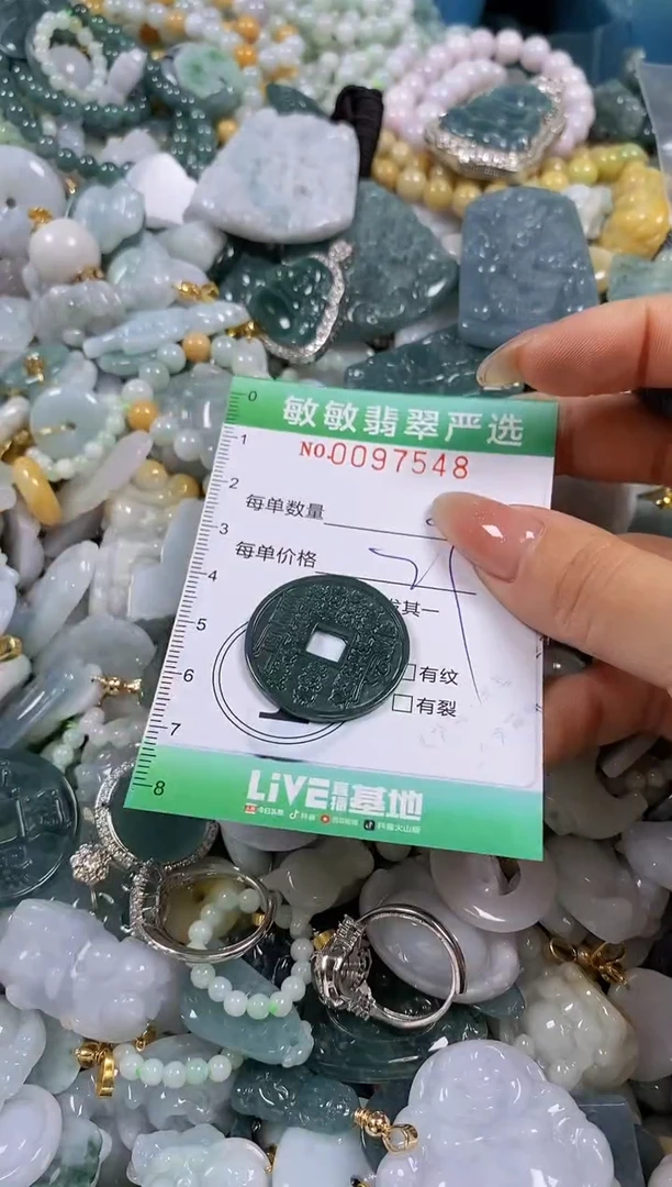 【闪购商品】翡翠颈饰未镶嵌闪购0097548