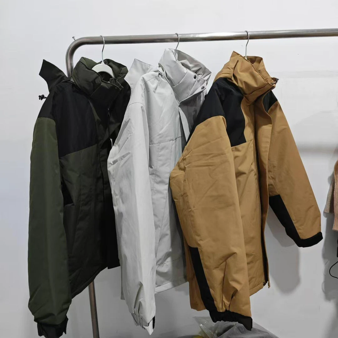 7004百搭简约男女同款户外情侣户外冲锋棉服外套