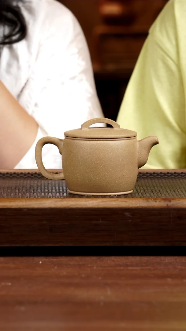 茶壶紫砂墨绿泥汉瓦270CC