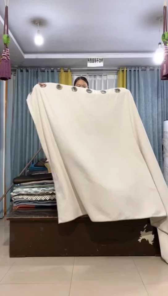 布成品窗帘3.4+1.5