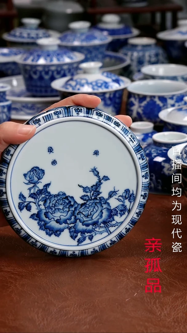 景德镇高端茶器景德镇墨奈纯手工手绘高端茶器