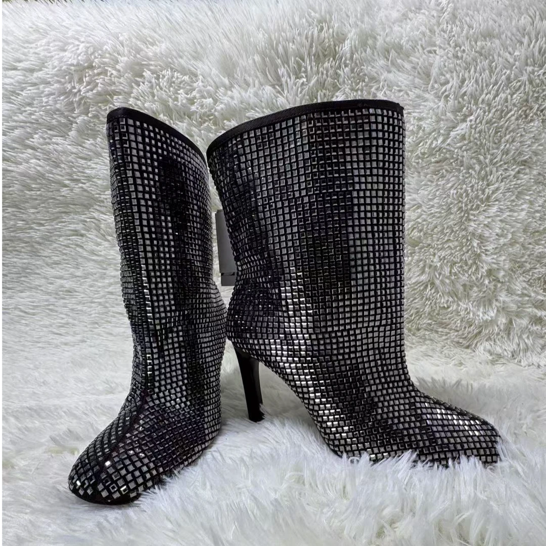 靴子 时尚 秋冬 跟鞋