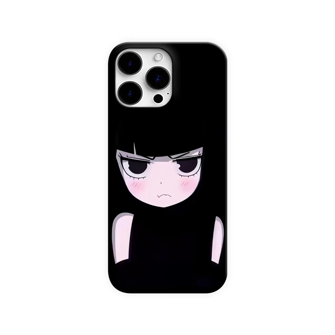 腼腆少女适用16promax小众15创意14苹果手机壳13艺术12iPhone11xr