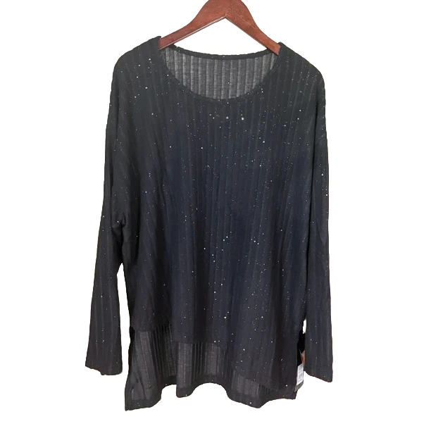 292不规则宽松气质磨毛上衣长袖打底百搭