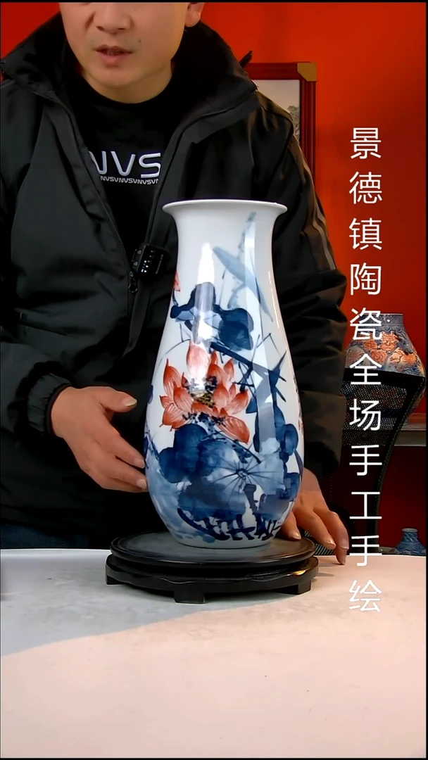 摆件陶瓷景德镇陶瓷 全场手工手绘