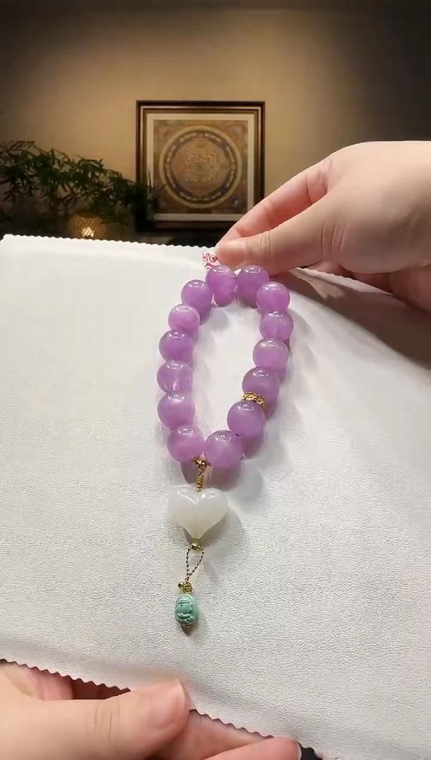 未镶嵌锂辉石手链手链