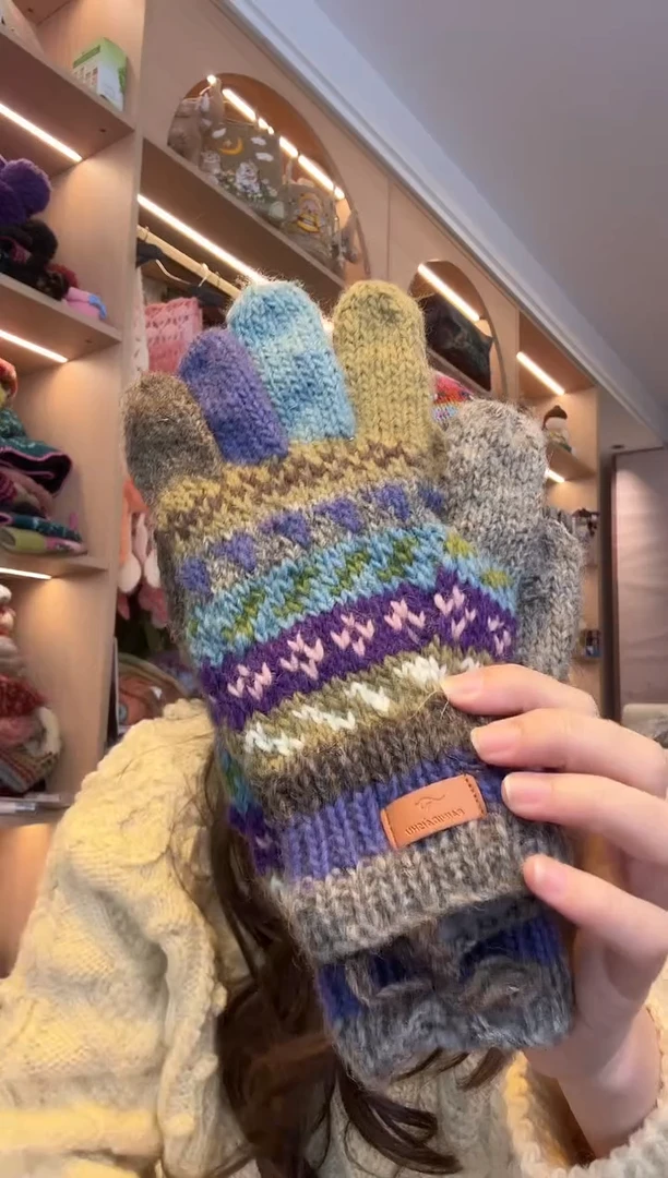 羊毛境**の587手套