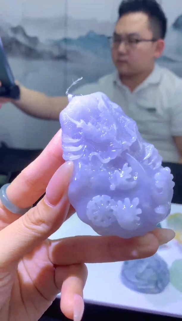 【闪购商品】定制翡翠未镶嵌013ee-毛货龙53