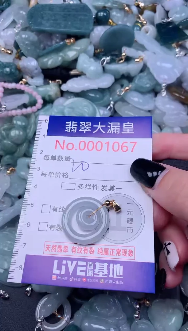 颈饰未镶嵌翡翠1067