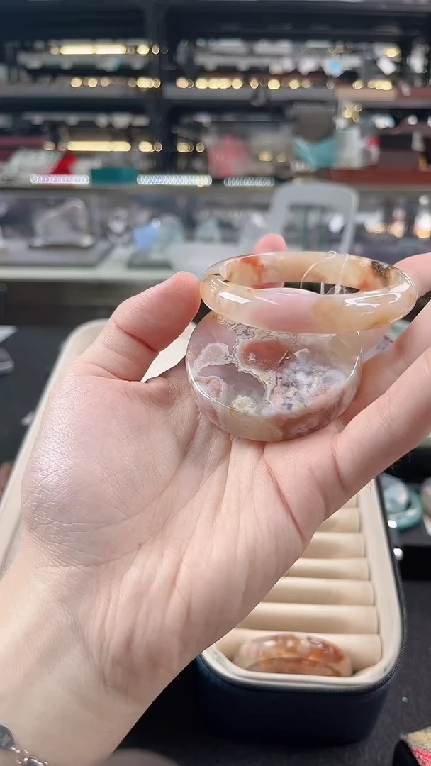 未镶嵌手镯石英质玉60圈口 （赠品镯心）325254