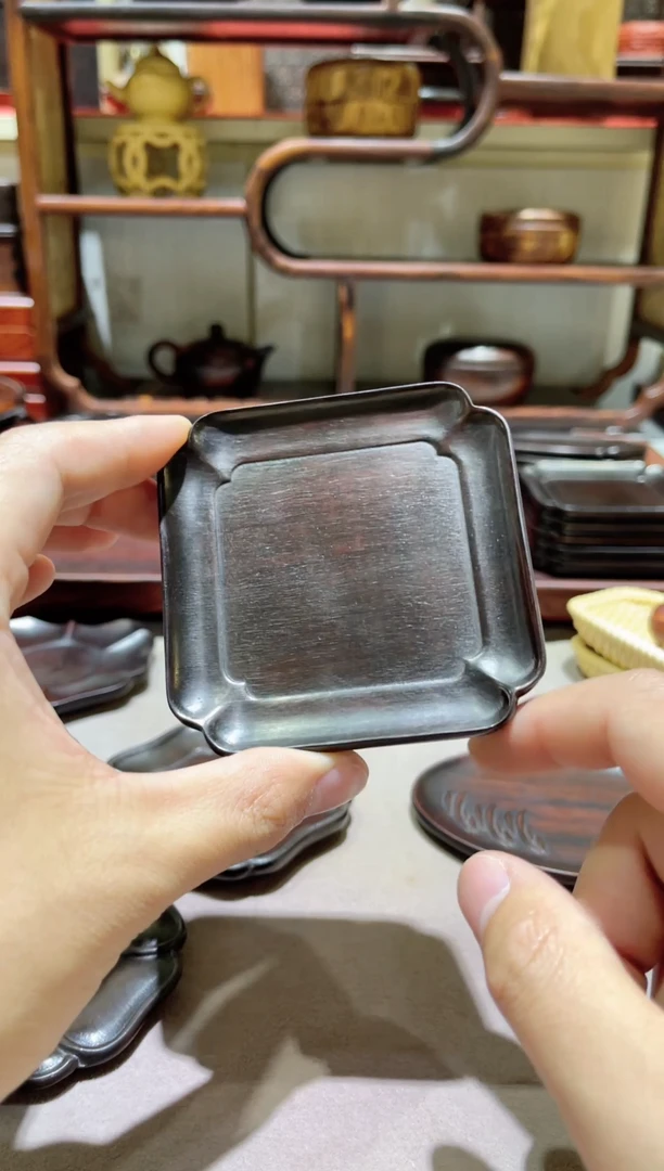【闪购商品】木精品木雕方盘精工细作