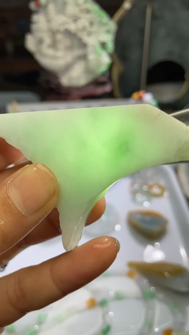 未镶嵌挂件翡翠天然缅甸翡翠A货