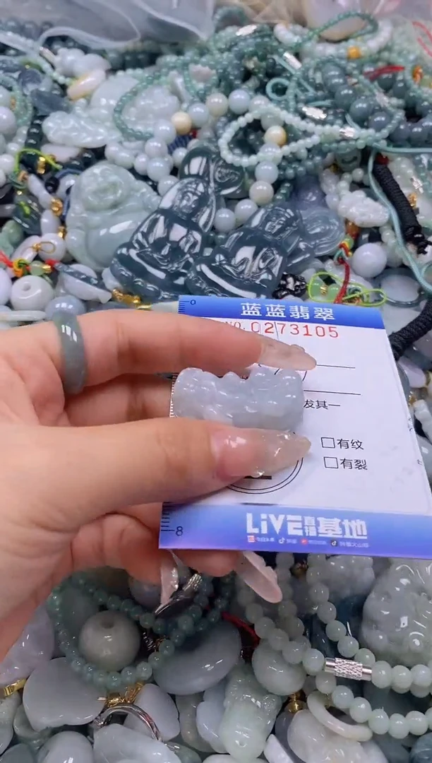 翡翠未镶嵌颈饰闪购0273105多样性发其一