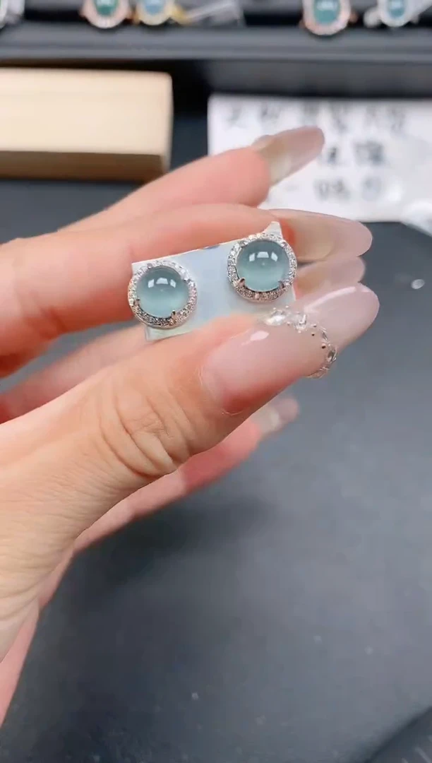 银S925镶嵌戒指翡翠11111
