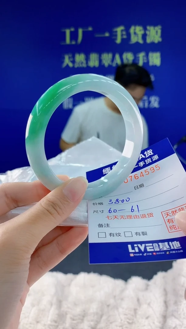 未镶嵌手镯翡翠95