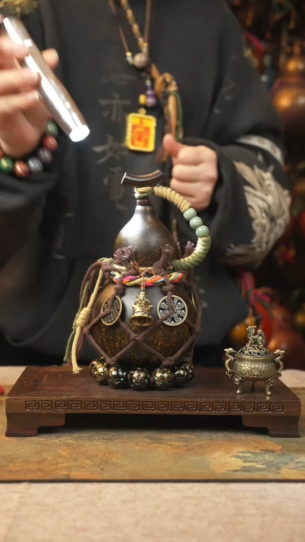 【闪购商品】023大漆葫芦一物一拍记葫堂出品