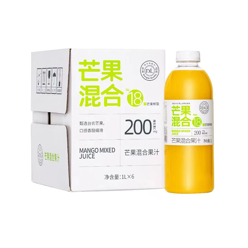 胖东来 芒果混合果汁 1L 优质果汁饮品