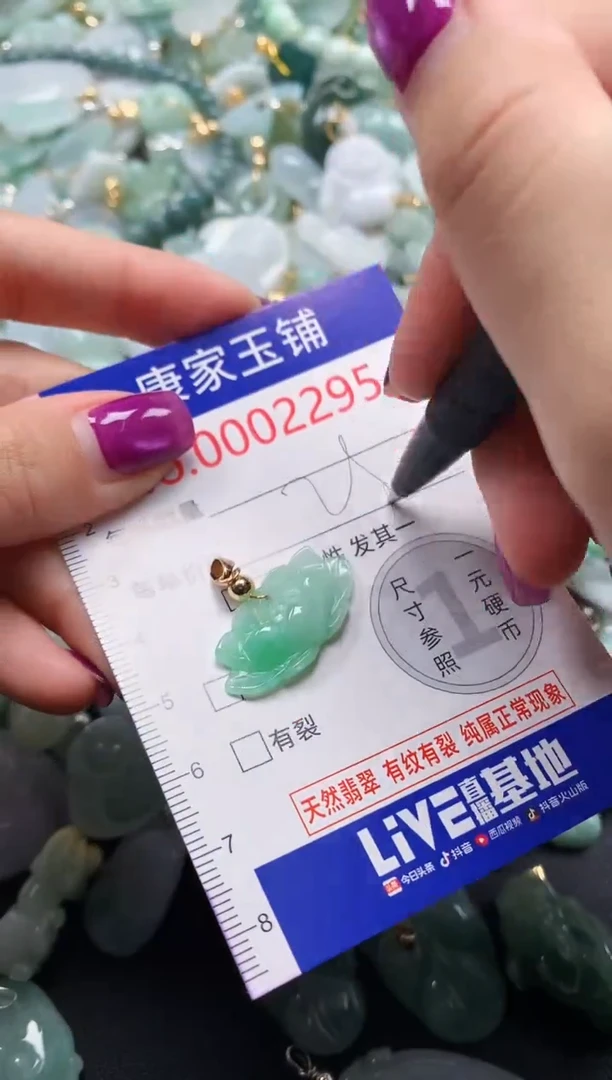 颈饰未镶嵌翡翠2295