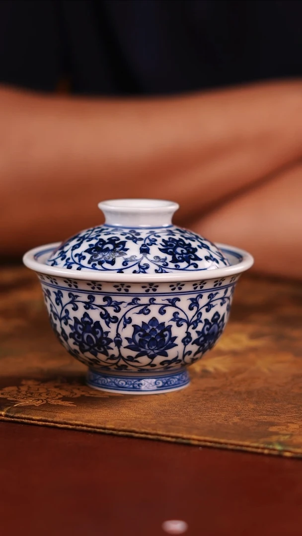 景德镇手工手绘茶器厚压手-121