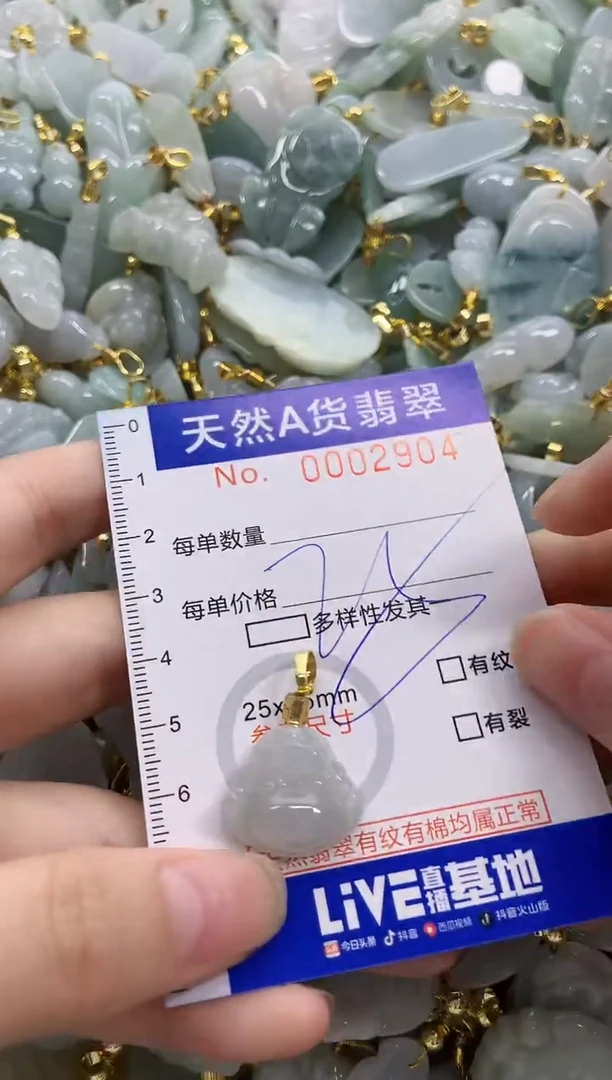 颈饰未镶嵌翡翠天然A货翡翠