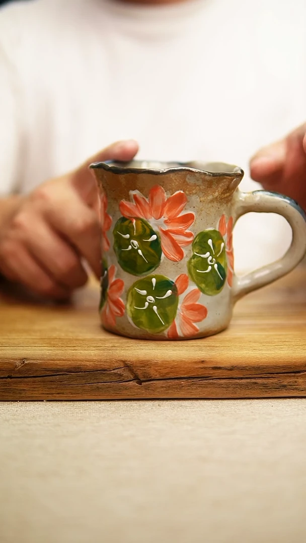 @@陶园瓷舍@@纯手工手绘@高温釉下彩