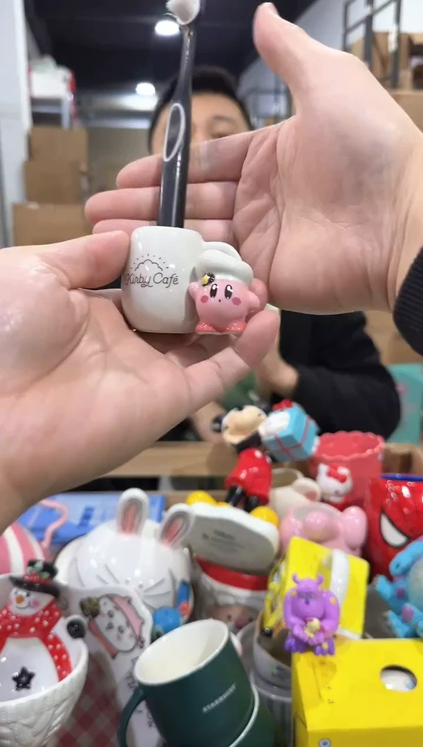 瓷片星之卡比牙刷架