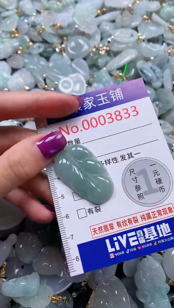 颈饰未镶嵌翡翠3833
