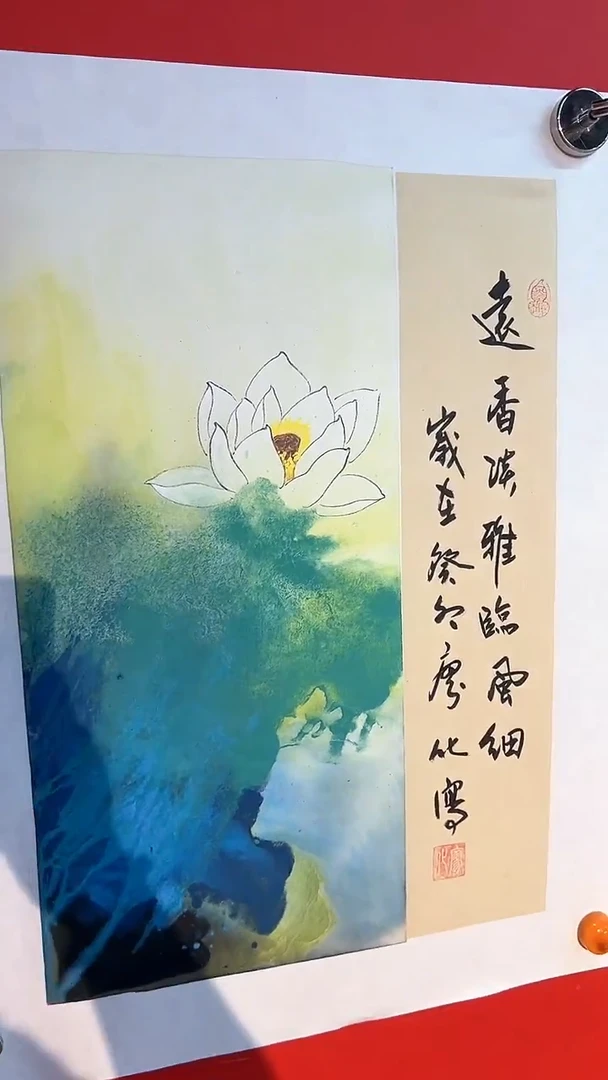 国画廖化老师国画作品