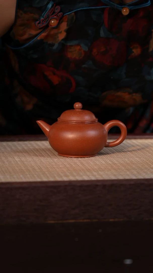 茶壶紫砂粗砂朱泥