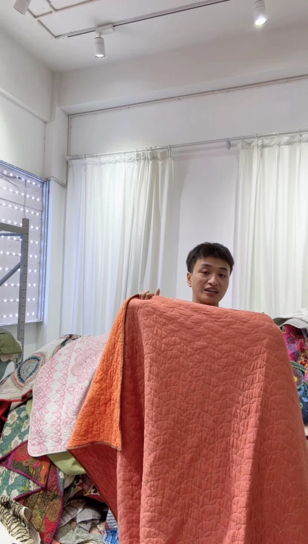 棉220*240纯棉床盖34号微瑕