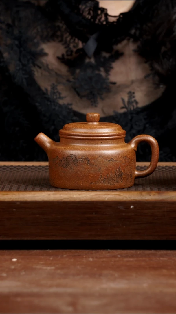 茶壶紫砂龙骨金砂德钟260CC