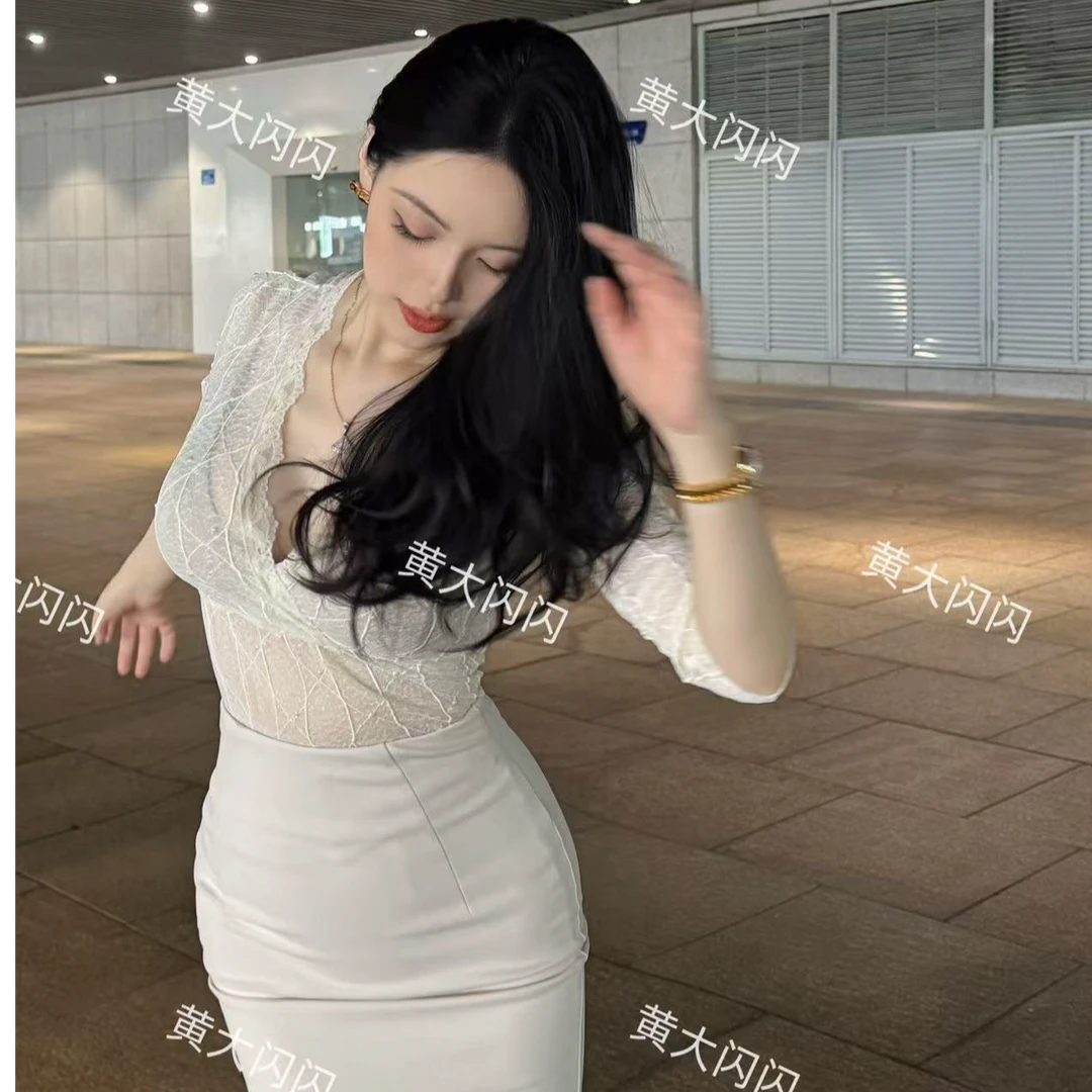 【黄大闪闪原创】新款女人味定制纯欲风性感上衣SSQ2112