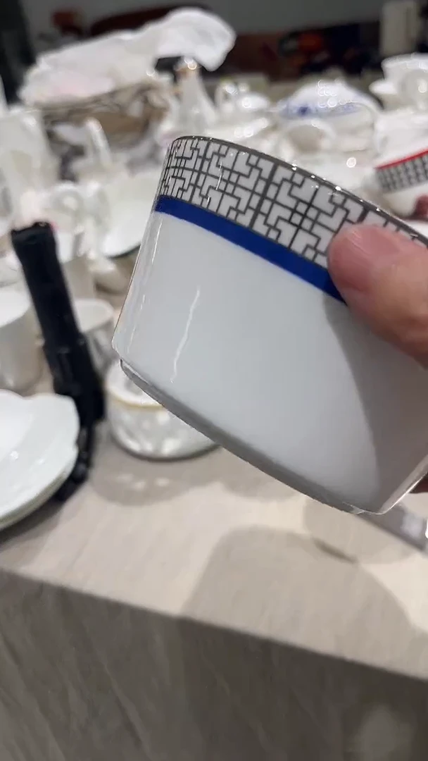 瓷东洋5碗6只装隆达骨瓷