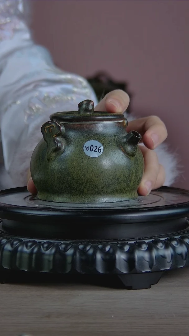 景韵堂仿清茶叶末釉