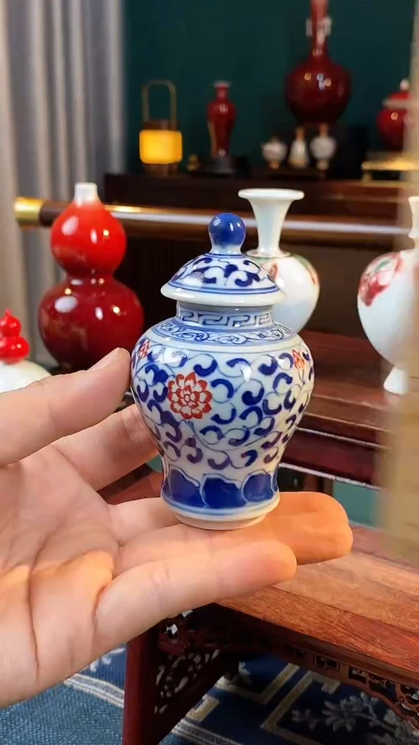 【闪购商品】摆件景德镇青花手工手绘