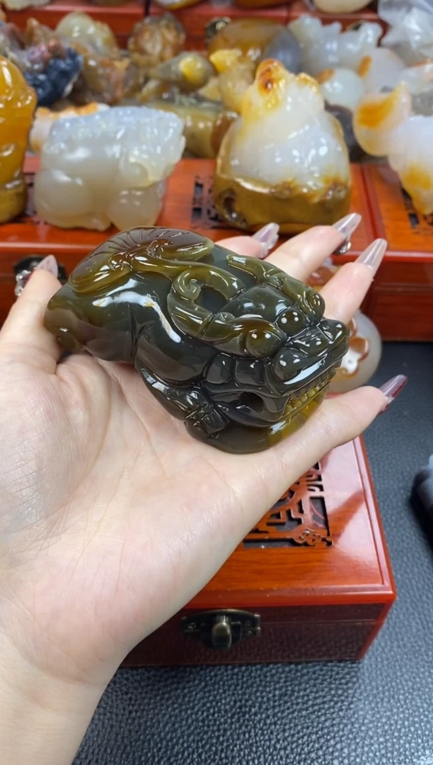 【闪购商品】玛瑙/玉髓手把未镶嵌1