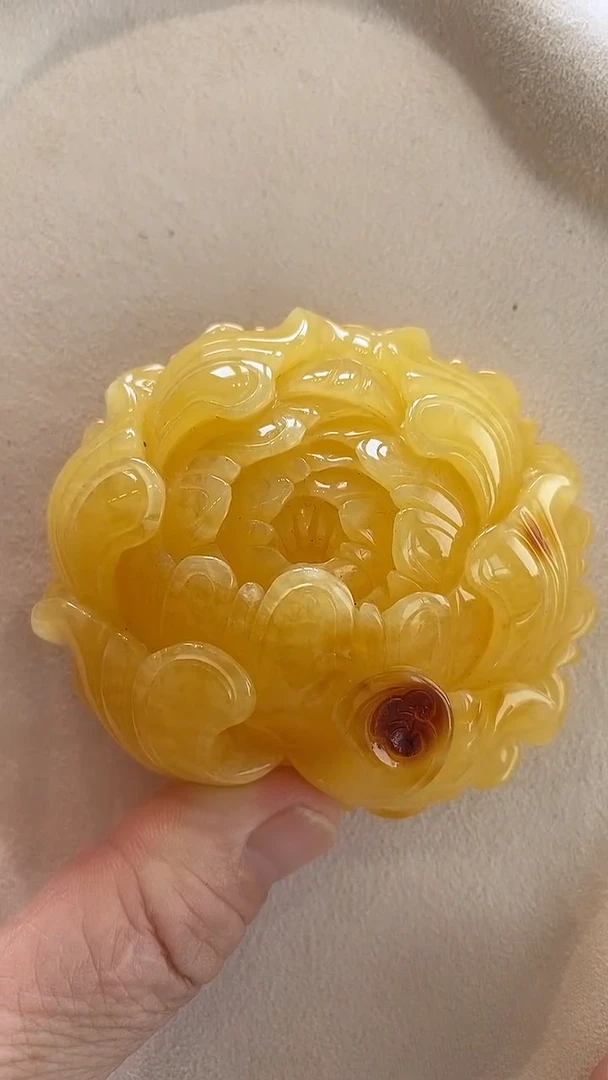 琥珀颈饰未镶嵌吊坠