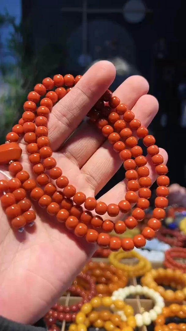 【闪购商品】南红玛瑙手链未镶嵌7大+108老型