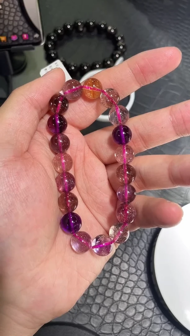 水晶手链未镶嵌单圈超七A10