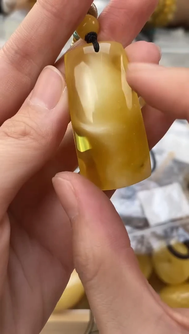 裸石琥珀未镶嵌天然琥珀蜜蜡