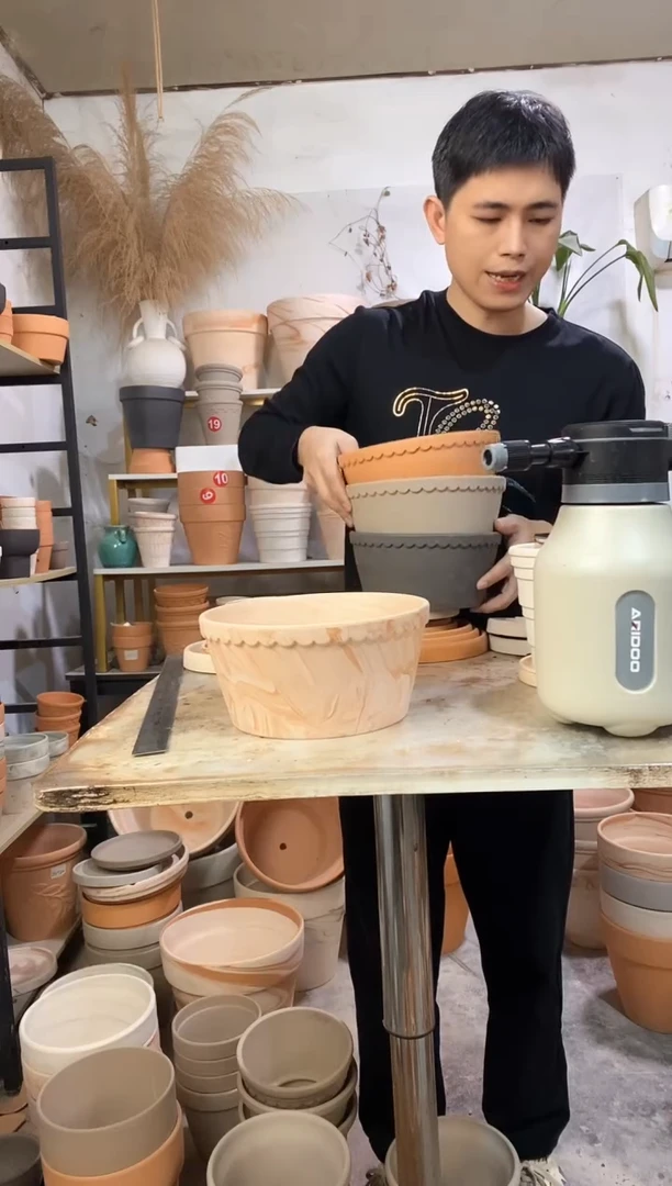 22*10玛奇朵花边矮盆 1盆无托