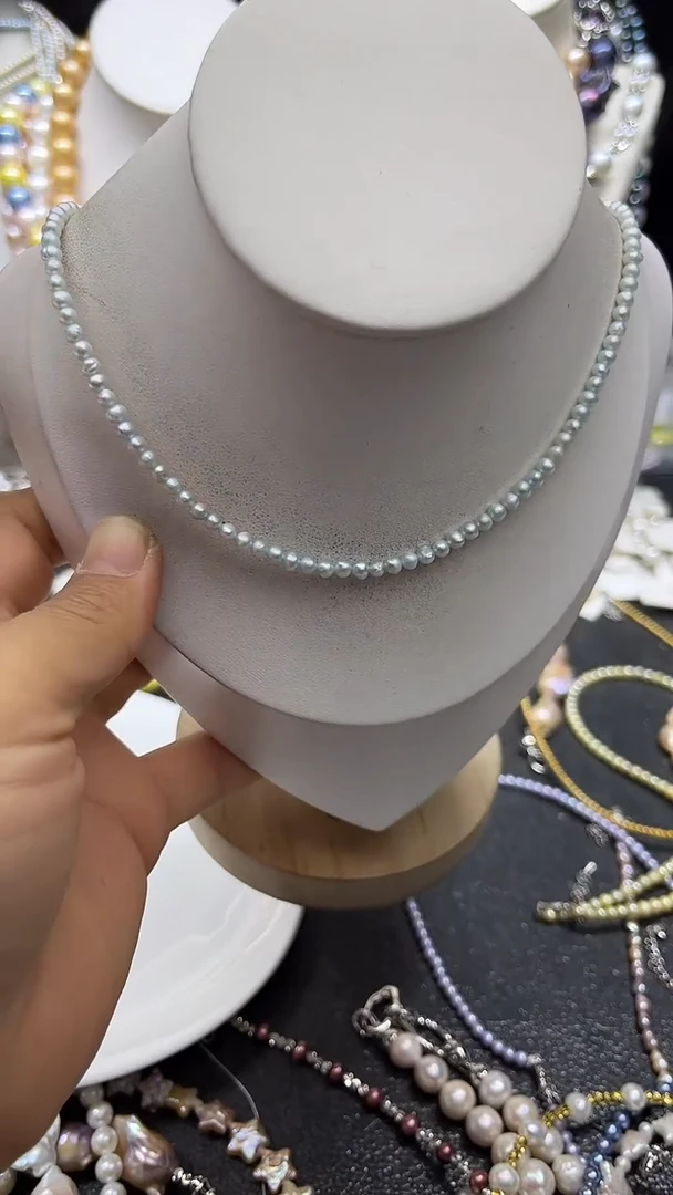 颈饰未镶嵌淡水珍珠多人